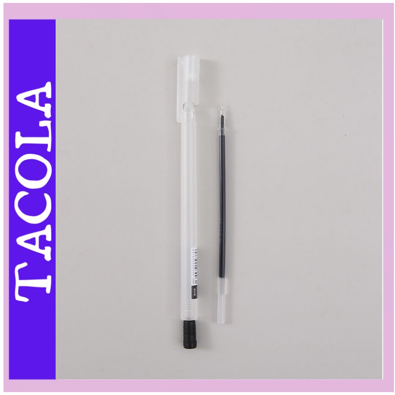 Bút bi nước văn phòng mực gel 0.5mm TACOLA màu xanh đen đỏ B01
