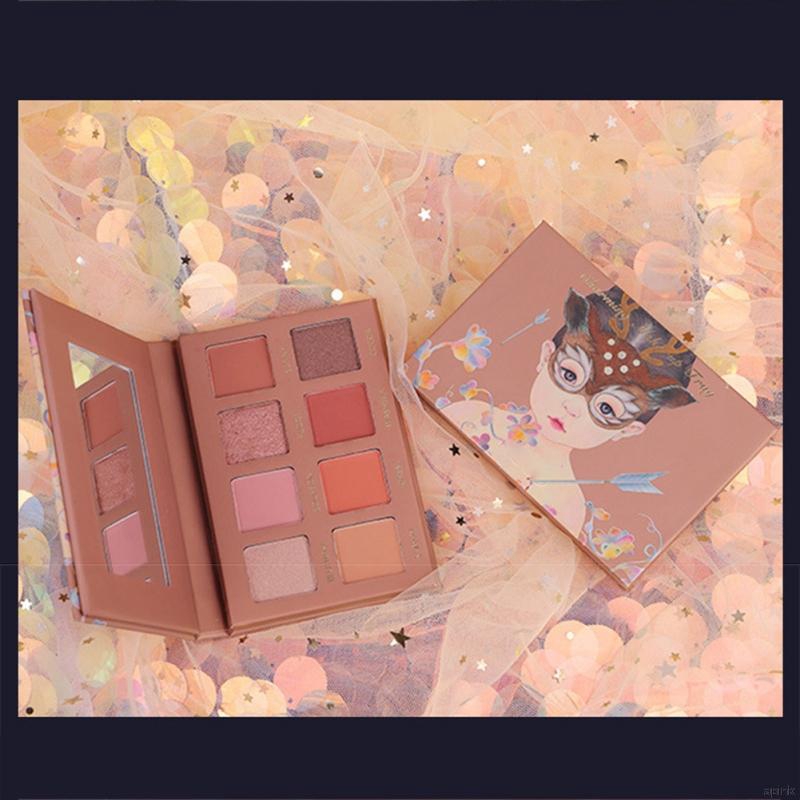 [Hàng mới về] Bảng phấn mắt NOVO 8 màu lì/lung linh chống thước không nhòe lâu trôi | BigBuy360 - bigbuy360.vn