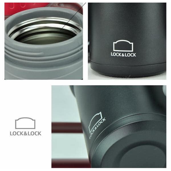 [LOCK & LOCK] Bình giữ nhiệt nóng lạnh Lock&Lock Basic Table Mug 500ml LHC9002
