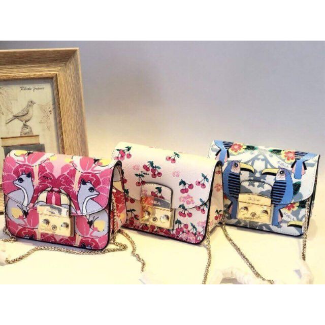 Túi Furl@ hoa nhiều màu