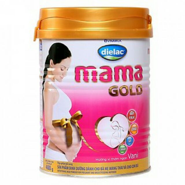 [Hàng chính hãng ] sữa bột dielac mama gold vinamilk 400g date 01/07/2021