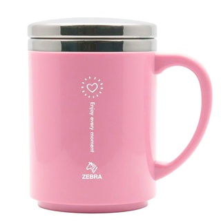 Ca cách nhiệt có nắp zebra - 350ml - 112051 thái lan
