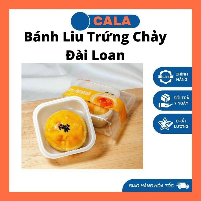 LẺ 1 CÁI BÁNH LIU KÝ TRỨNG MUỐI TAN CHẢY ĐÀI LOAN