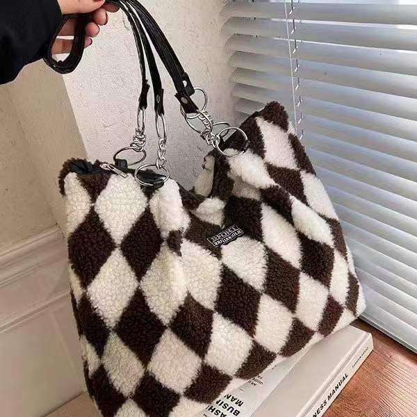 Túi xách túi vai túi sang trọng phụ nữ đi làm túi cho học sinh trường học 36 X 27 X 12