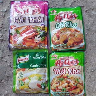 Cá kho thịt kho Aji Quick 55g