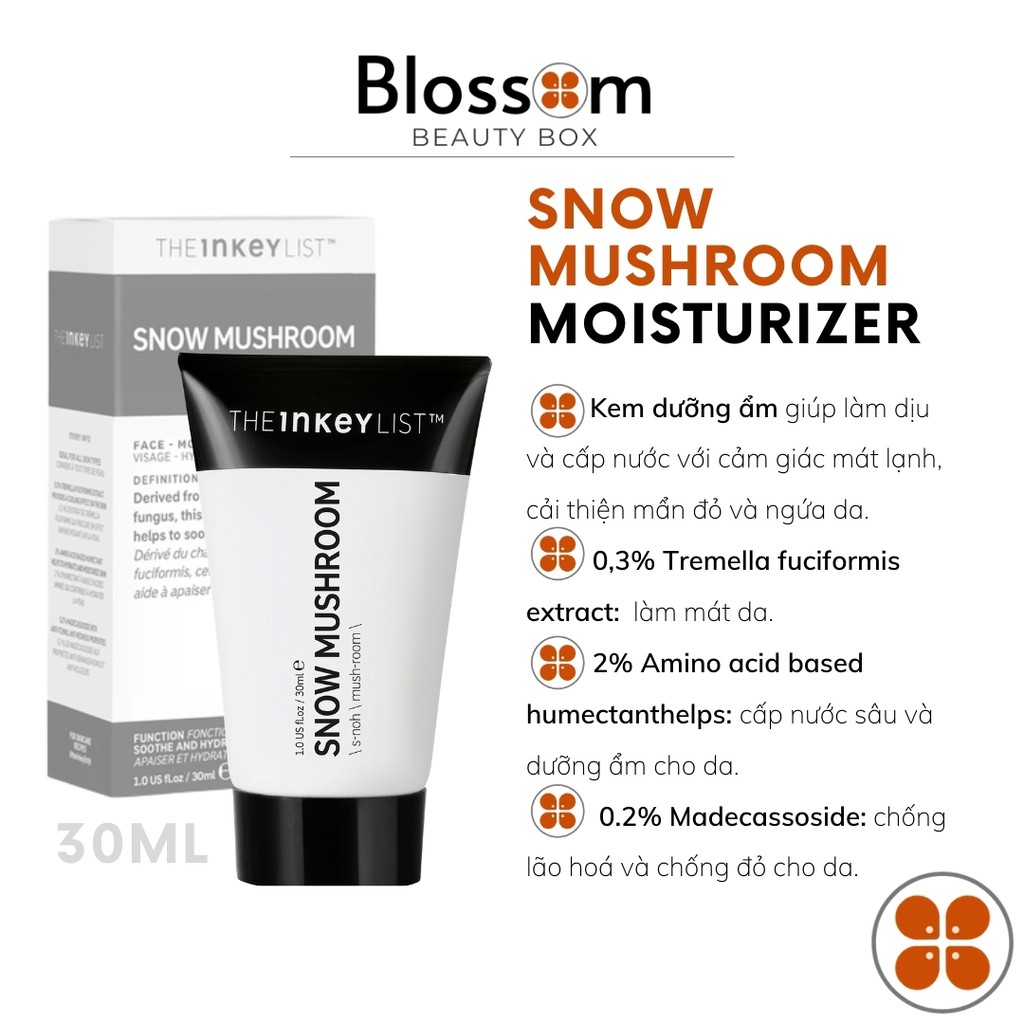 snow mushroom inkey list