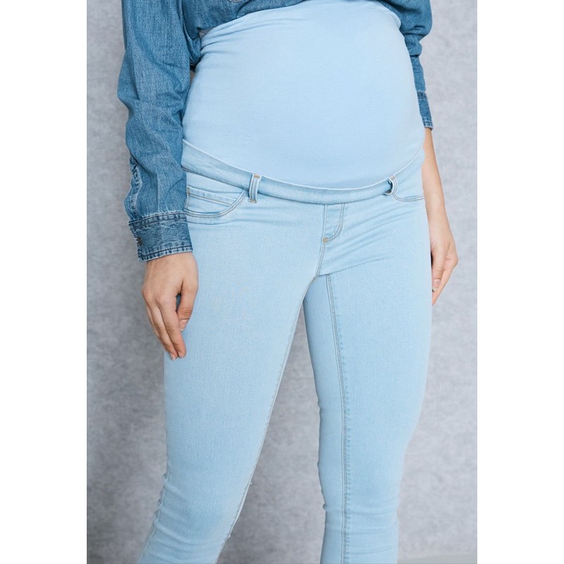 Quần jeans mango auth cho mẹ bầu size S