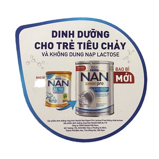 Sữa Nestle Nan Expertpro 400g (Trẻ tiêu chảy, bất dung nạp Lactose)