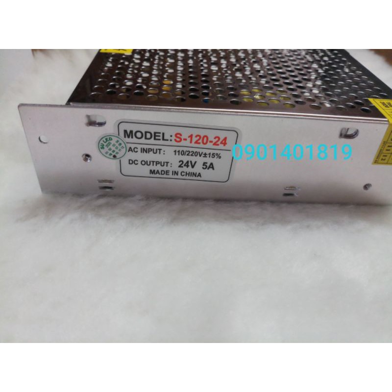 Nguồn Tổ Ông 24V - 5A (Hàng Tốt)