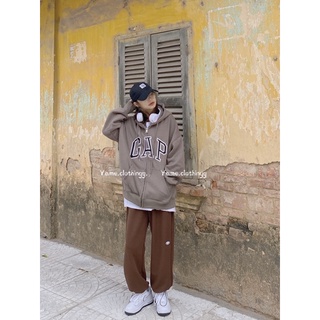 Áo hoodie zip