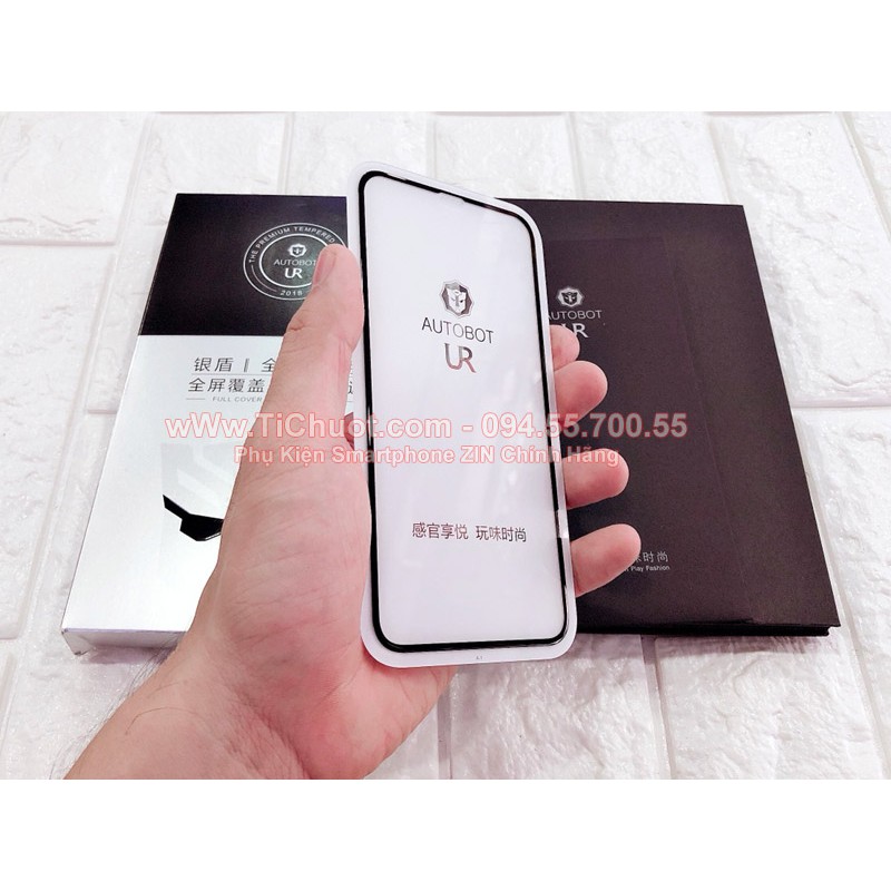 Kính CL iPhone 11/ XR Autobot UR FULL Trong suốt mỏng 0.2mm