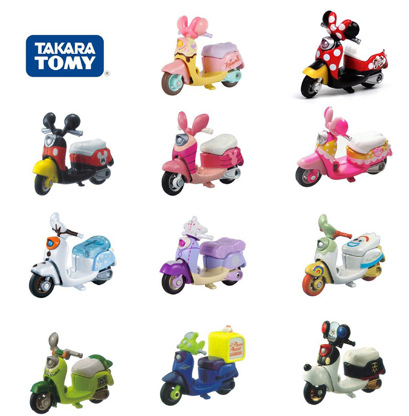 TAKARA TOMY DISNEY MINNIE Mô Hình Xe Đồ Chơi Cho Bé