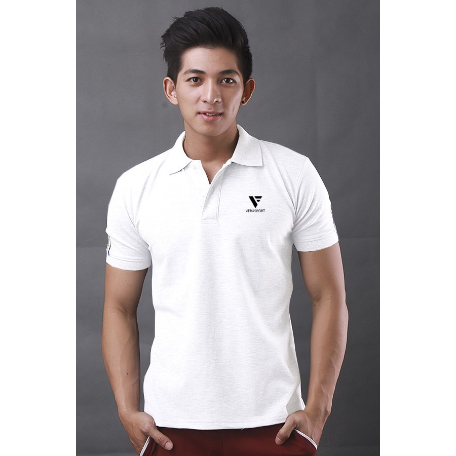 Áo Thun Thể Thao Nam Polo Cộc Tay Cổ Bẻ Chất Liệu Thun Mềm Co Dãn Thoải Mái Ôm Dáng Đẹp