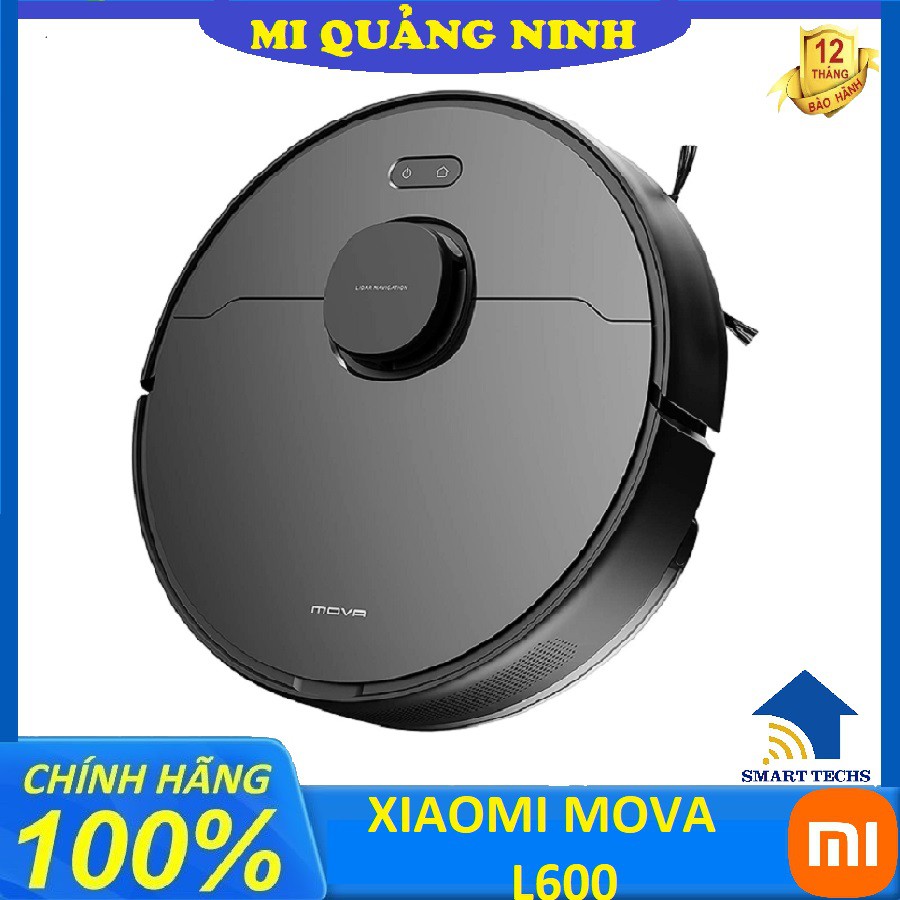 Robot hút bụi XIAOMI MOVA L600 Quốc Tế - 4000pa - hút bụi lau nhà cực khỏe