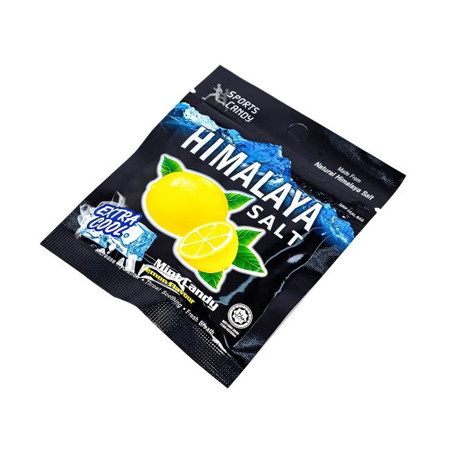 Combo 2 gói Kẹo bạc hà chanh muối Himalaya Salt Mint Candy Lemon Flavour