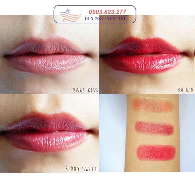 Set 3 Son Dưỡng Môi có Màu e.l.f