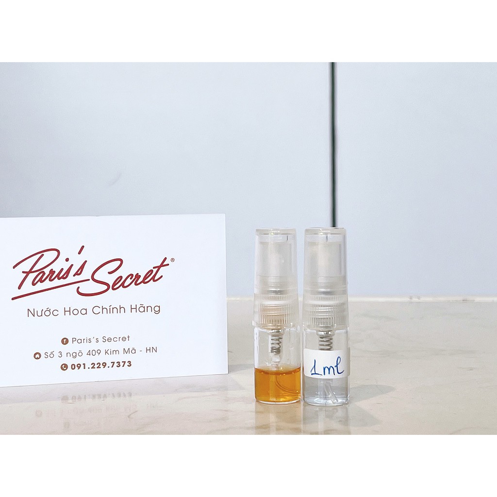 [Siêu Rẻ][Bộ thử mùi] Combo Nước hoa 1ml
