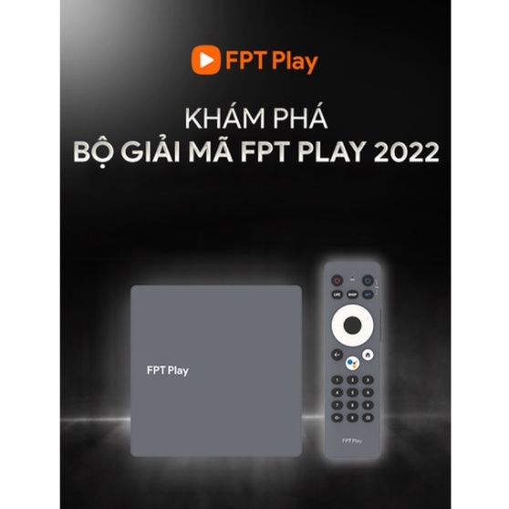 Đầu Thu Kỹ Thuật Số FPT Play Box 2022-Mã 650-Hàng Mới Tặng Kèm Tài Khoản TruyềnHình