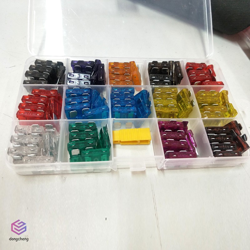 Set 140 cầu chì 2a 3a 5a 7.5a 10a 15a 20a 25a 30a 35a 40a cho xe hơi tiện dụng