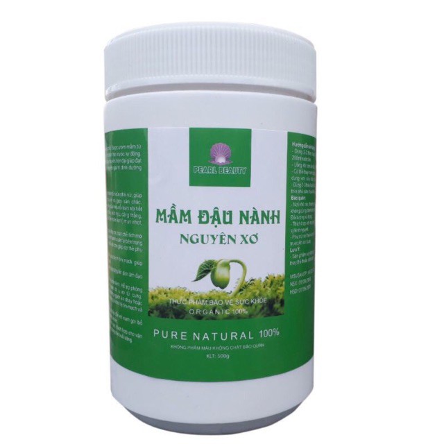 1kg mầm đậu nành nguyên xơ cải thiện và săn chắc vòng 1 giúp giữ mãi tuôi thanh xuân