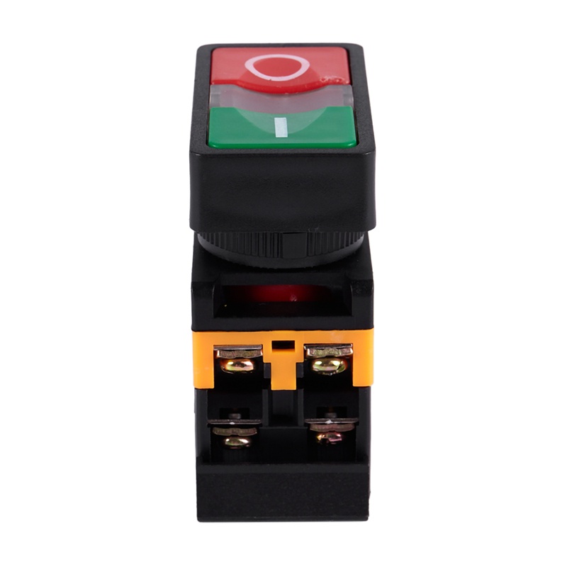 Công Tắc Bật / Tắt Đèn AC 220V Màu Vàng 1 NO 1 NC