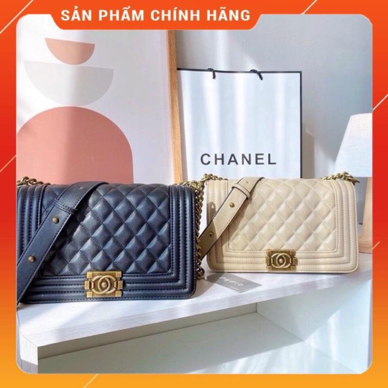 Túi Xách Nữ - Túi CN BOY Xích Đồng Trần Trám- Da Hạt Mềm Thời Trang Cao Cấp Giá Rẻ TXN23