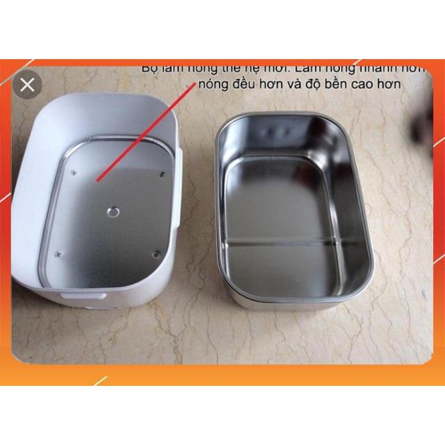 Hộp cơm ❤️FREESHIP❤️hâm nóng ruột inox cắm điện ( inox 304) | BigBuy360 - bigbuy360.vn