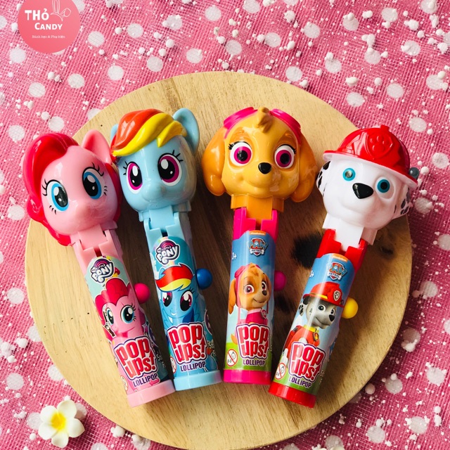 Kẹo mút pop ups pony