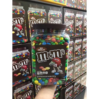 [ HSD 07.2022 ] KẸO SOCOLA SỮA MỸ M&M MILK CHOCOLATE PANTRY 1.75KG - NÂU