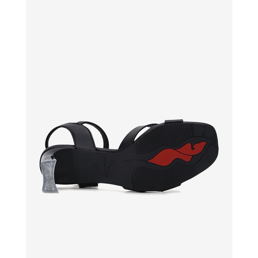 Giày sandal cao gót nữ Đông Hải thiết kế Ankle-Strap thanh lịch gót trụ 7cm - S81K3