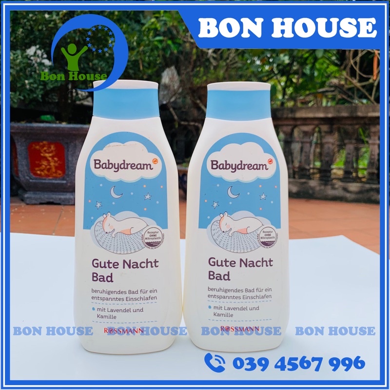 Sữa Tắm Ngủ Ngon Baby Dream Gute Nacht Bad 500ml