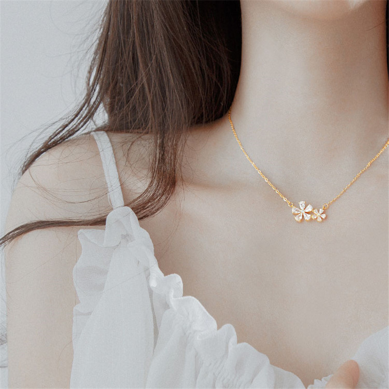 Dây Chuyền Mạ Bạc 925 Thời Trang Dành Cho Nữ