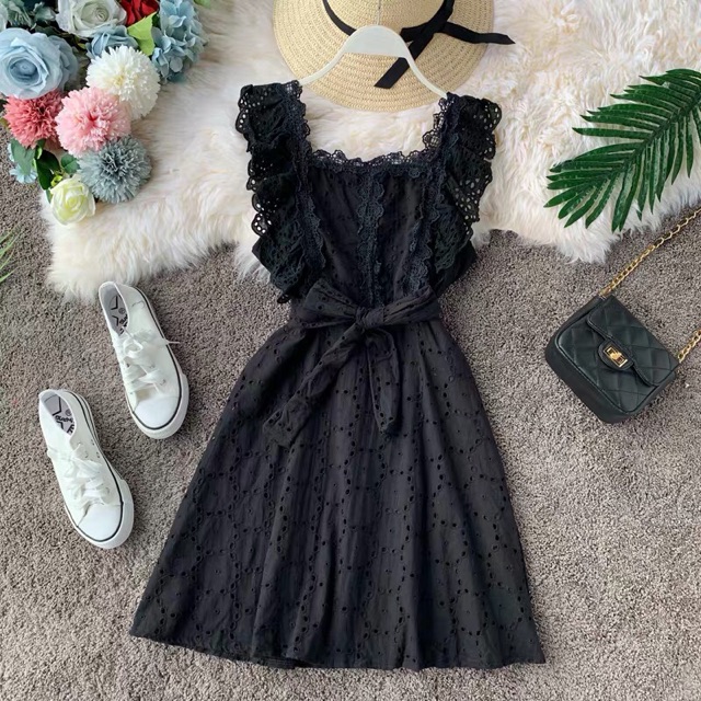 Váy 2 lớp thô thoáng mát