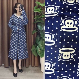 Áo chống nắng liền thân 2 mặt