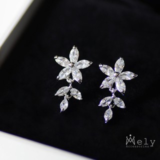 BÔNG TAI HOA PHA LÊ - MELY 1099