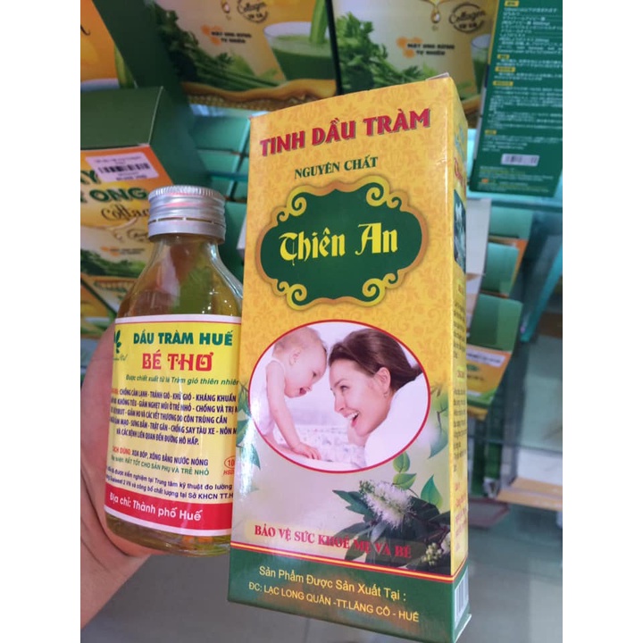 Tinh Dầu Tràm Huế Nguyên Chất Thiên An 100ml CAO CẤP