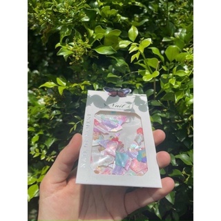 Xà cừ nail , xà cừ vân đá đính móng mix mầu