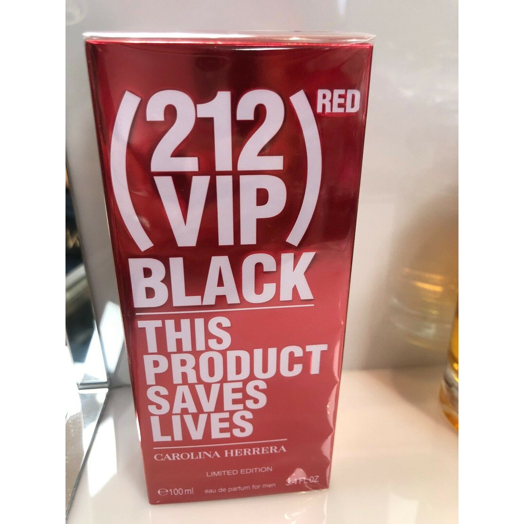 Mẫu thử Nước hoa 212 RED Vip  Black For Man Test 10ml/20ml Spray - Muscat