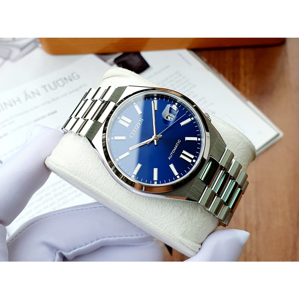 Đồng hồ nam chính hãng Citizen Automatic NJ0150-81L - Máy cơ tự động - Mặt kính Sapphire