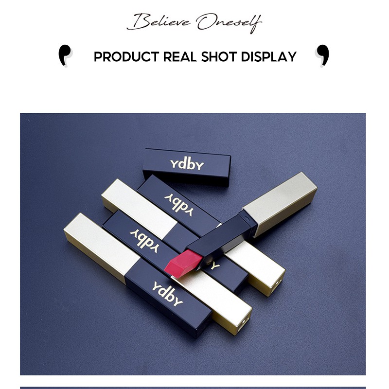 [Hàng mới về] Son Lì Dưỡng Ẩm Chống Nước Chống Mồ Hôi Lâu Trôi Thỏi Vàng Nhỏ | BigBuy360 - bigbuy360.vn