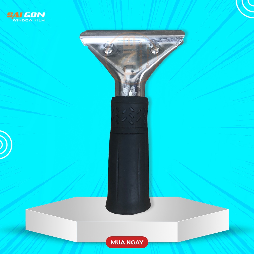 Tay cầm kim loại (Inox) bọc cao su kẹp lưỡi gạt nước_phimcachnhietsaigon_CDCS_dán Film cách nhiệt ô tô