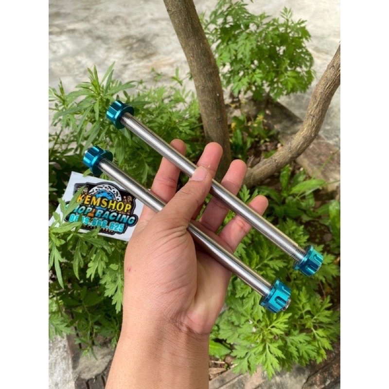 Cốt Trục Bánh Xe Titan Trước Sau Wave 50/100/110