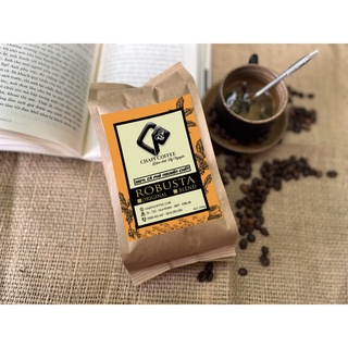Cà Phê hạt ROBUSTA nguyên chất rang mộc Chapicoffee