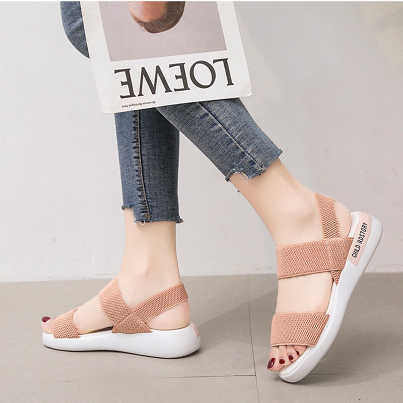 Đôi giày hở ngón đế mềm thời trang cho nữ