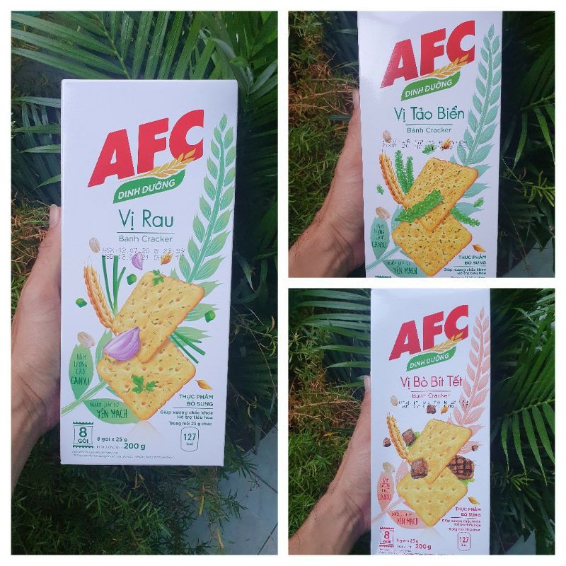 BÁNH QUY CRACKER MẶN AFC