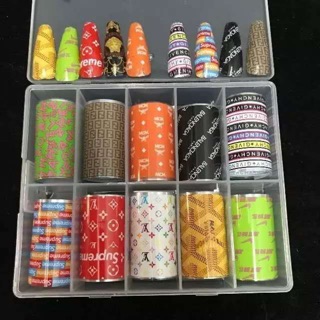 Foil dán móng tay nail logo mới hot nhất mùa hè