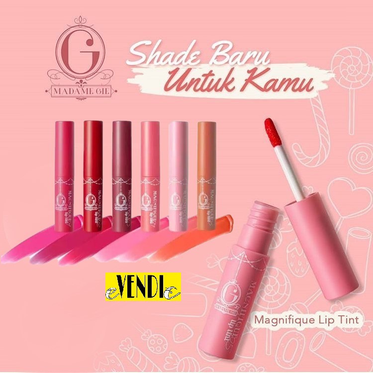 (hàng Mới Về) Son Tint Madame Gie Lên Màu Chuẩn Đẹp