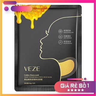 Mặt Nạ Đắp Cổ VEZE Vàng  Làm Trắng Cấp Nước Và Săn Chắc Da
