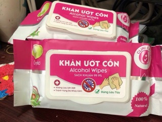 Khăn Ướt Cồn AlCOHOL WIPES 🌼