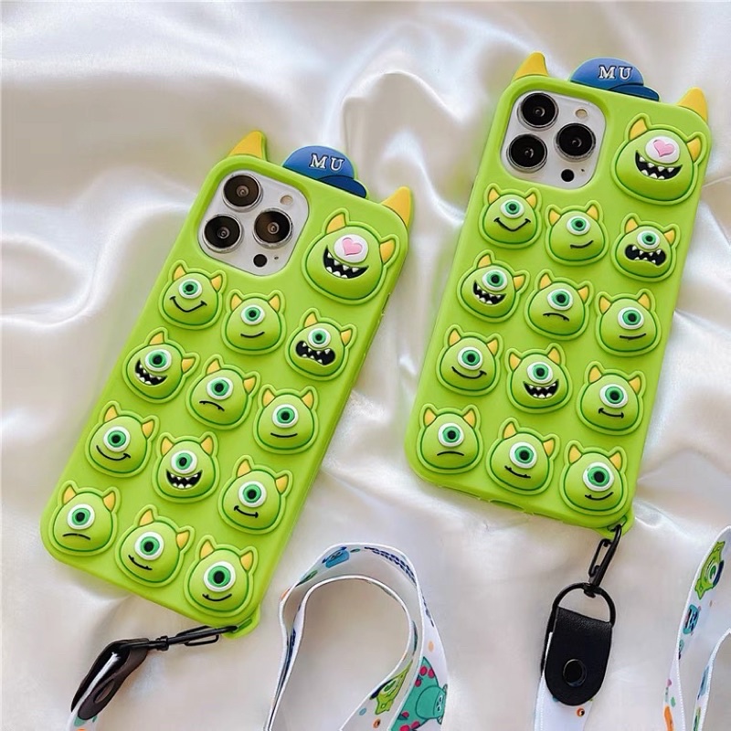 Ốp pop it quái vật Mike 7/8/7p/8p/x/xs/xr/xsmax/11/11pro/11promax/12/12pro/12promax/13/13pro/13promax